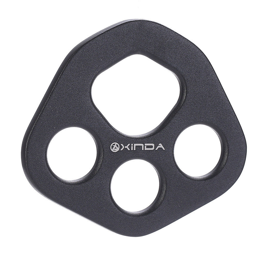 Xinda 30KN Climbing Component Force Plate Bear Paw Rigging Anchor Rapelling Descender Device 