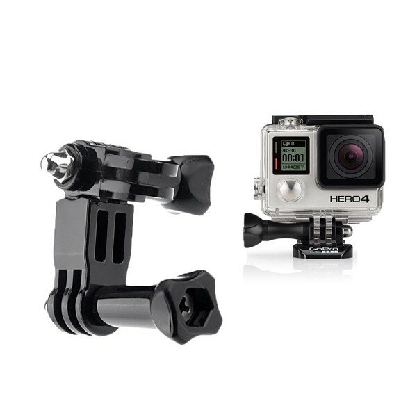 Drievoudig verstelbare draaiarmhouder voor Gopro Hero 1 2 3 3 Plus 4 Camera-fotografie-accessoires