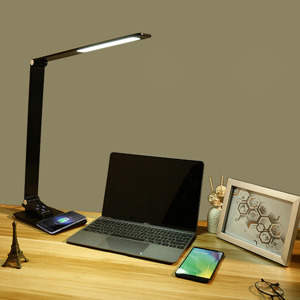 led desk lamp touch control table reading light office ...
