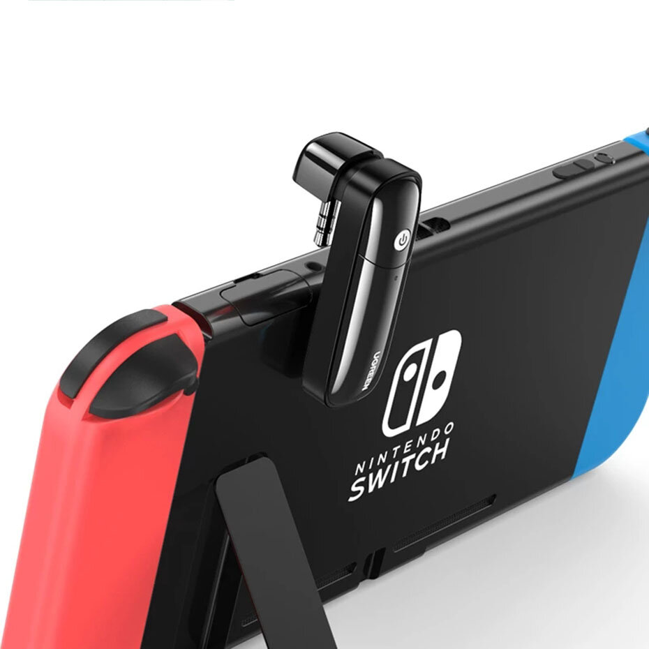 

UGREEN Bluetooth 5.0 Transmitter for Nintendo Switch Lite 3.5mm Audio Adapter Receiver Converter for Headphone Speaker S