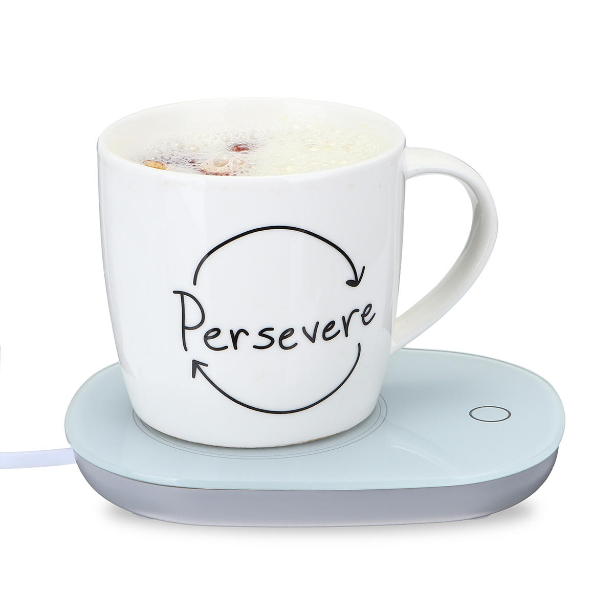 

55 ℃ Чашка с электрическим кружком Нагреватель Молоко Чай Кофейный напиток для подогрева лотков для офисного дома