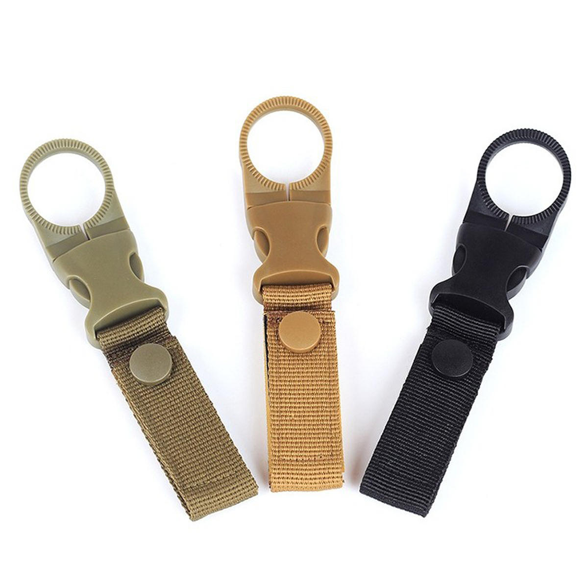 AWMN R1 Gear Clip Nylon Camouflage Outdoor Camping Hunting Buckle Bottle Carrier Tactical Belt