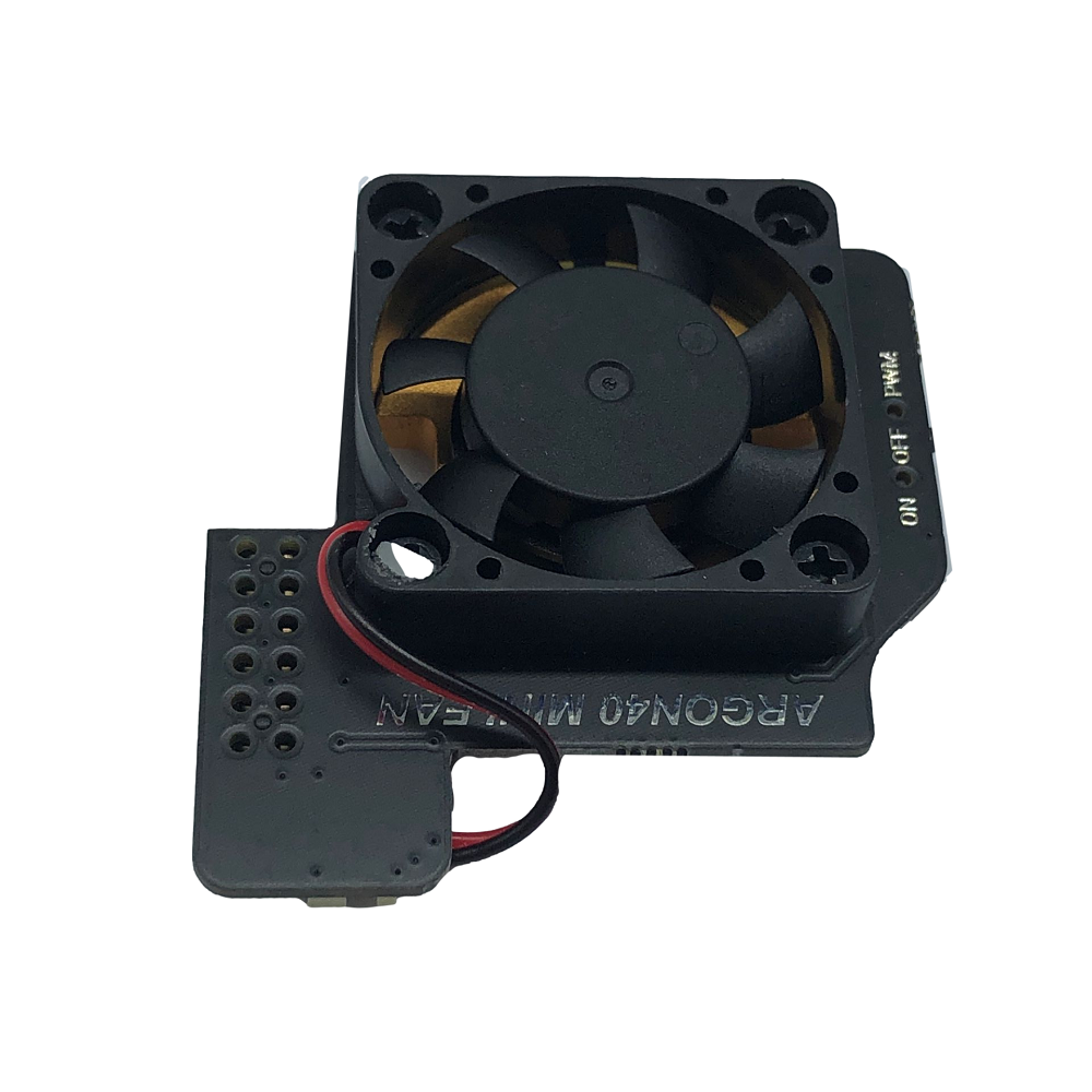 

PWN Speed Regulating Cooling Fan + Pure Copper Metal Base Radiator with Switch Button for Raspberry Pi 4B/3B+/3B