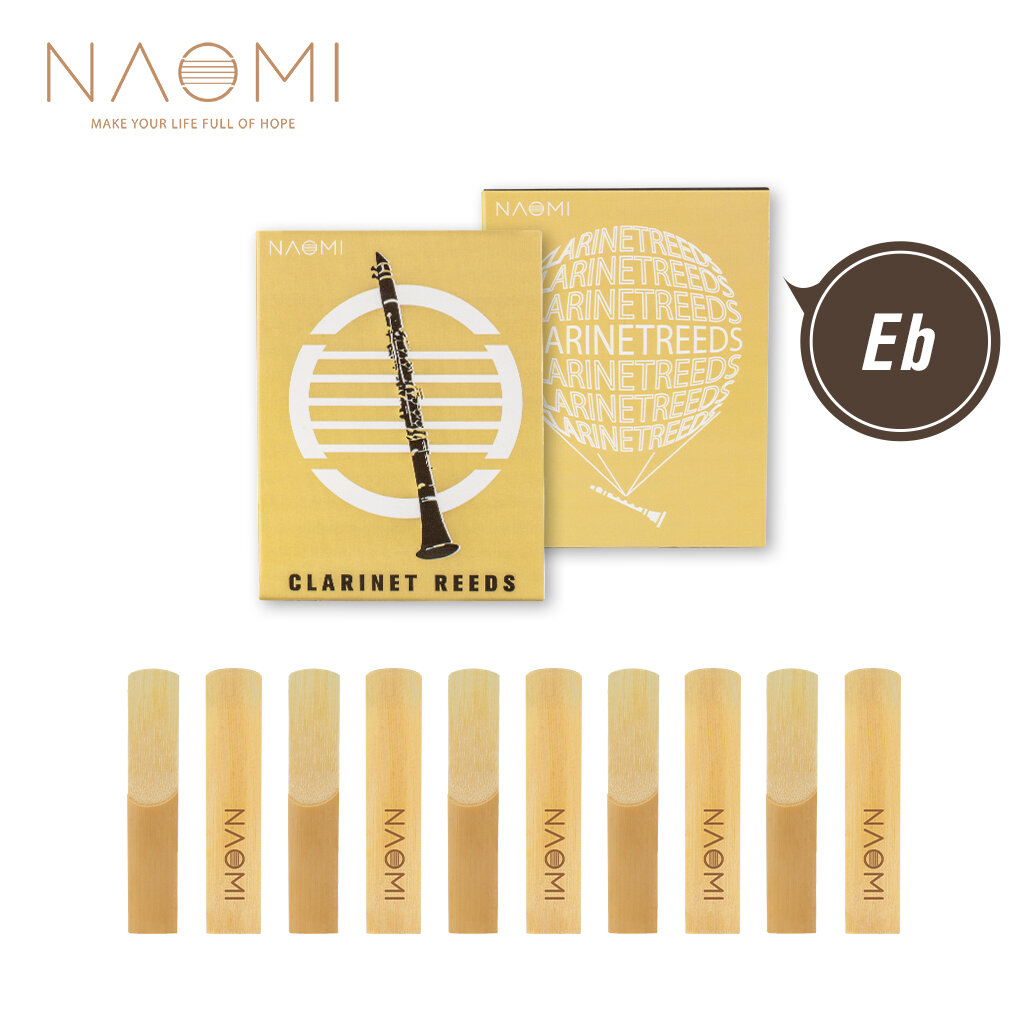 NAOMI 10st / 1 pack NC-01 Eb-klarinetrieten Traditionele rieten Sterkte 2.0 B-klarinetrieten