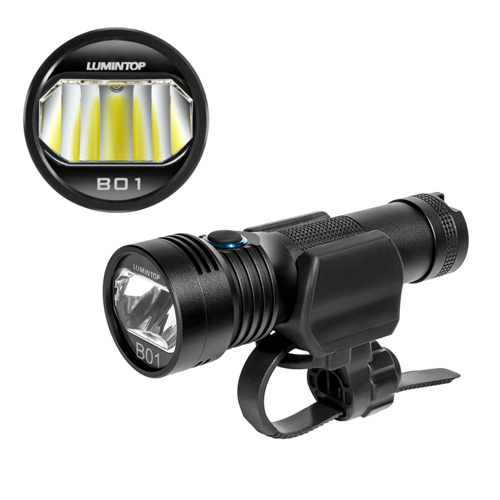 Στα €25.25 από αποθήκη Τσεχίας | Lumintop B01 850lm 210m USB Rechargeable Bike Light Headlight 21700 18650 Flashlight