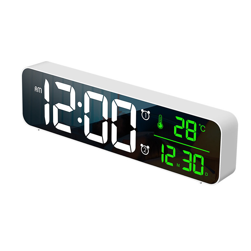 best price,usb,led,3d,music,dual,alarm,clock,thermometer,discount