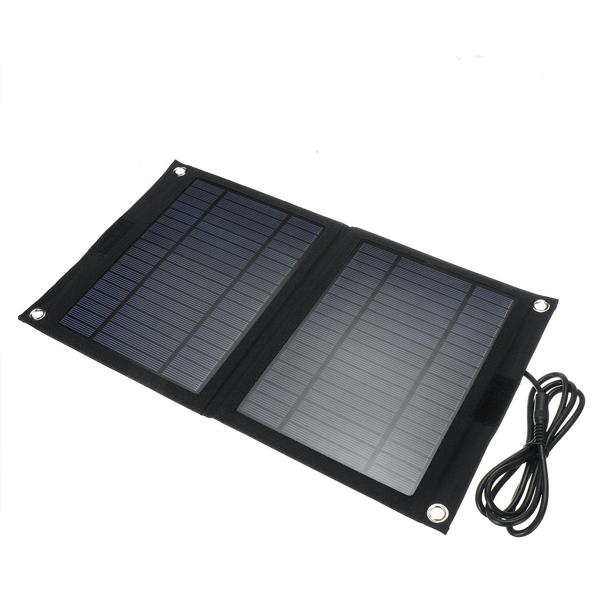 DC 12V/5V USB Portable 25W Solar Panel Mobile Sun-Power Battery Power Charger