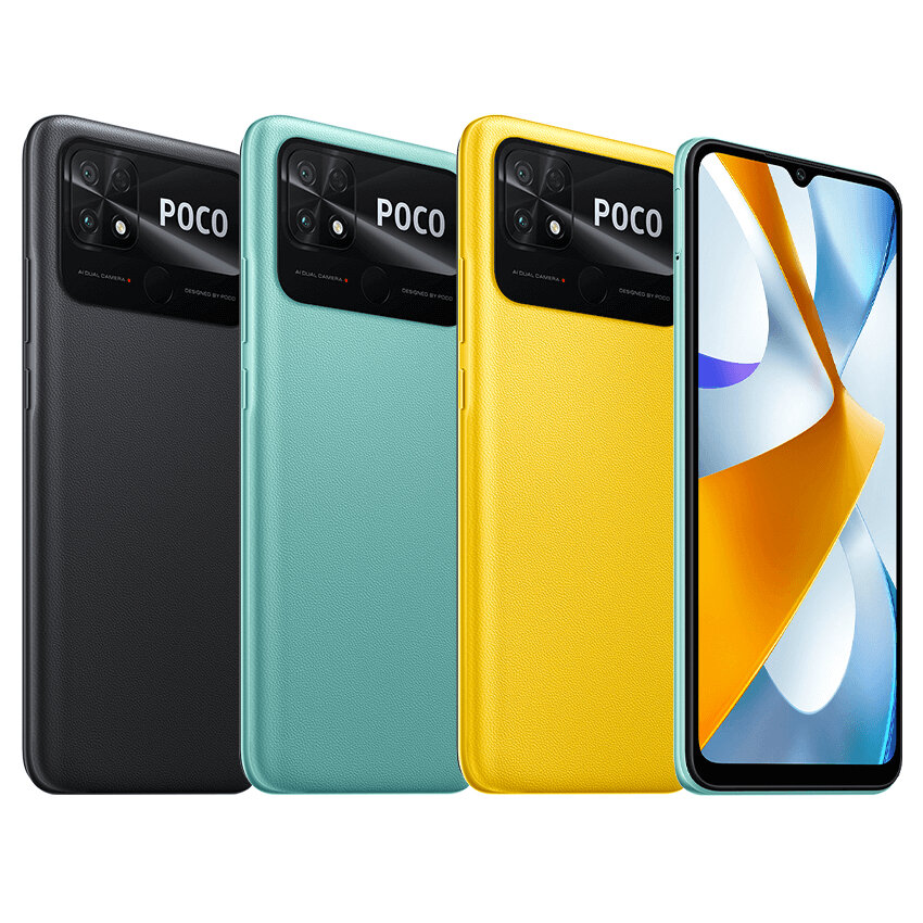 Smartfon POCO C40 4/64GB za $105.61 / ~423zł