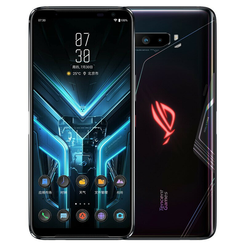 ASUS ROG Phone 3 ZS661KS Strix Edition Global Rom 6.59 inch FHD+ 144Hz Refresh Rate NFC Android 10 6000mAh 12GB 128GB Snapdragon 865 5G Gaming Smartphone