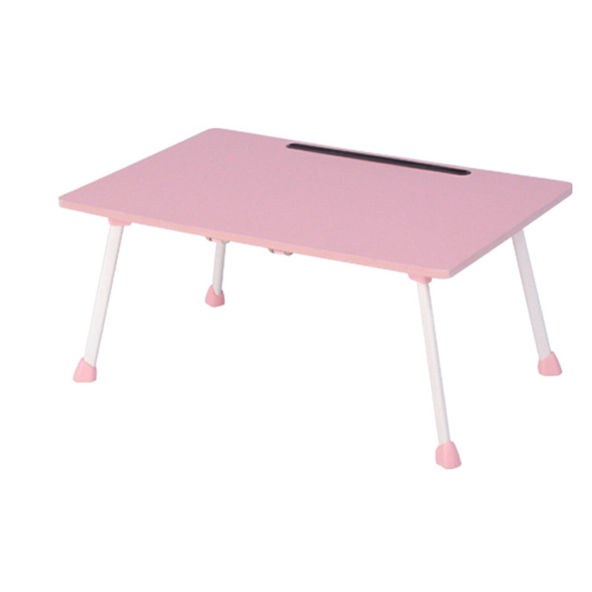 Laptop Desk Table Portable Folding Desk Notebook Table Lap Tray Bed with Slot for Children Student Home