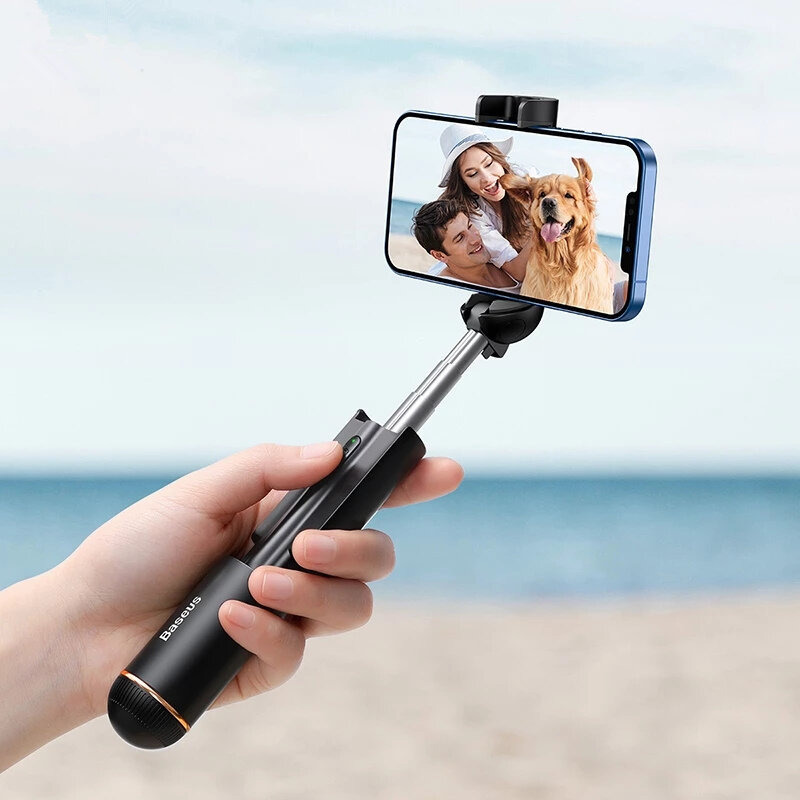 Baseus Draadloze Bluetooth Selfie Stick Mini Portable Self Stick Opvouwbare Handheld Uitschuifbare S