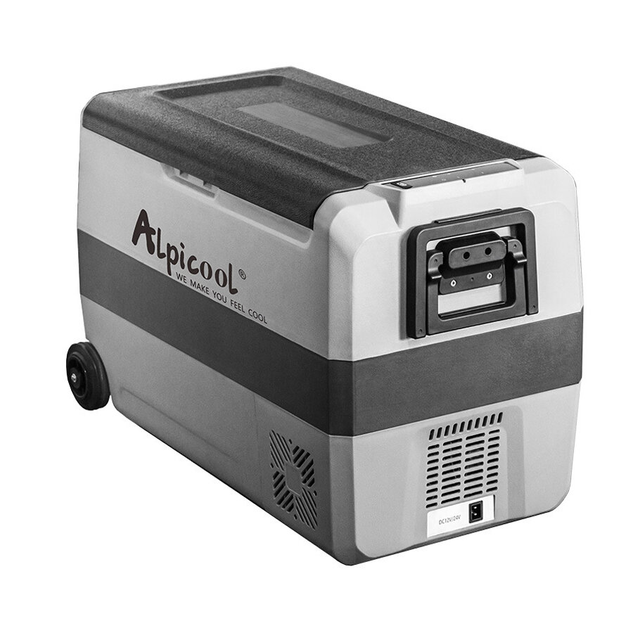 ALPICOOL T50 50L Ψυγείο αυτοκινήτου AC/DC Dual-use Αυτοκίνητο και οικιακό mini ψυγείο -20 ℃ ～ + 10 ℃ Φορητός καταψύκτης για RV, Βάρκα, Κατασκήνωση και Ταξίδια
