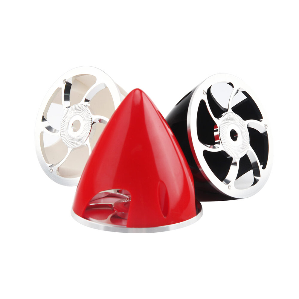 1 Piece 3-Blade 3.25 Inch Plastic Propeller Spinner With Aluminum Alloy Base For RC Airplane