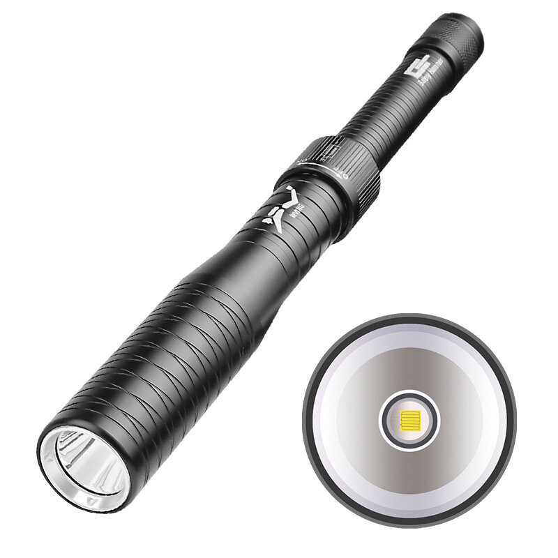 

XANES® D92 T6 400LM Underwater 30m LED Diving Flashlight Rotary Switch Waterproof Powerful Scuba Dive Light LED Fill Lig