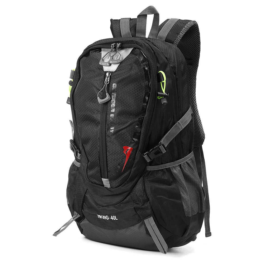 IPRee® 40L Waterproof Nylon Sports Backpack Men Women Unisex Rucksack for Travel Hiking Climbing Camping Bag Mountaineering Cycling