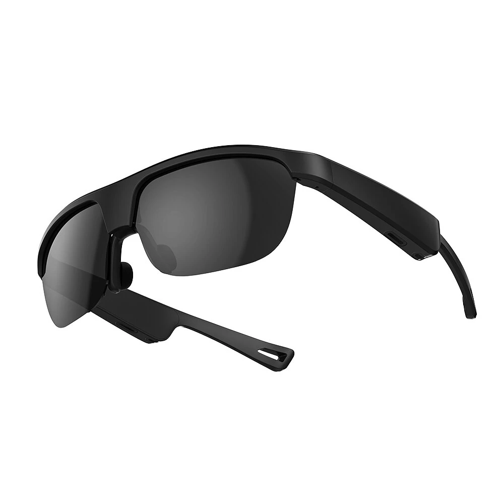 BlitzWolf® BW-G02 bluetooth V5.3 Earphone Smart Glasses Anti-UV TAC 16.5mm Drivers 5h Battery Life Voice Control 36g Lightweight Sunglasses Sport Headphone