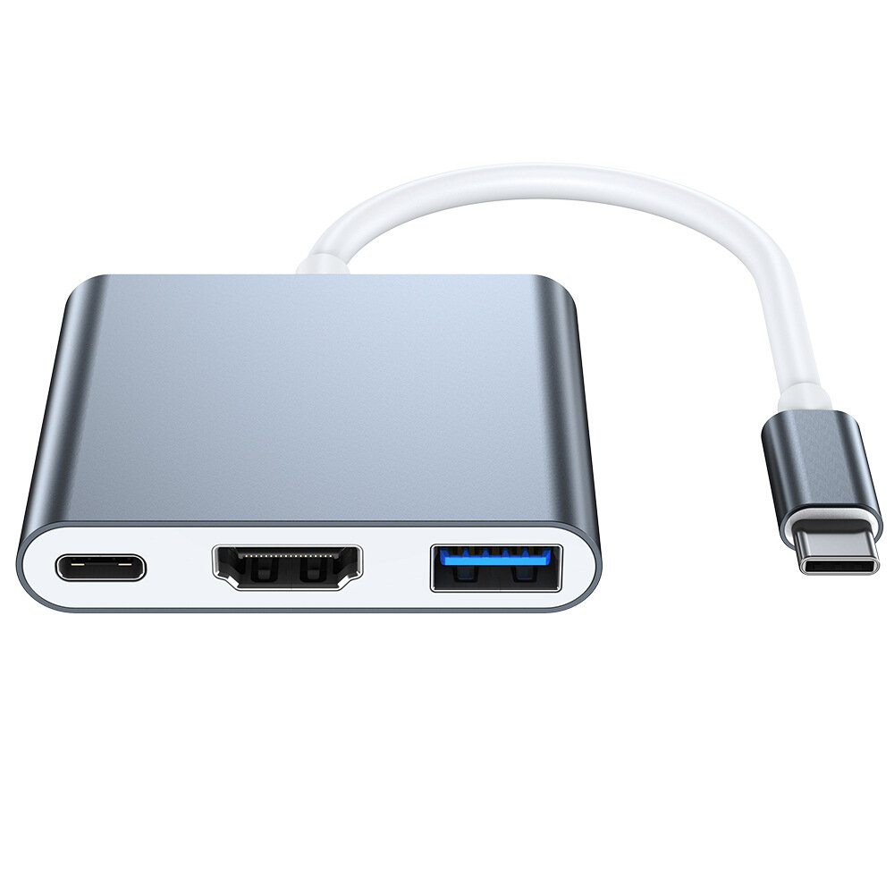 3 in 1 Docking Station USB-C to USB3.0 HDMI PD Hub