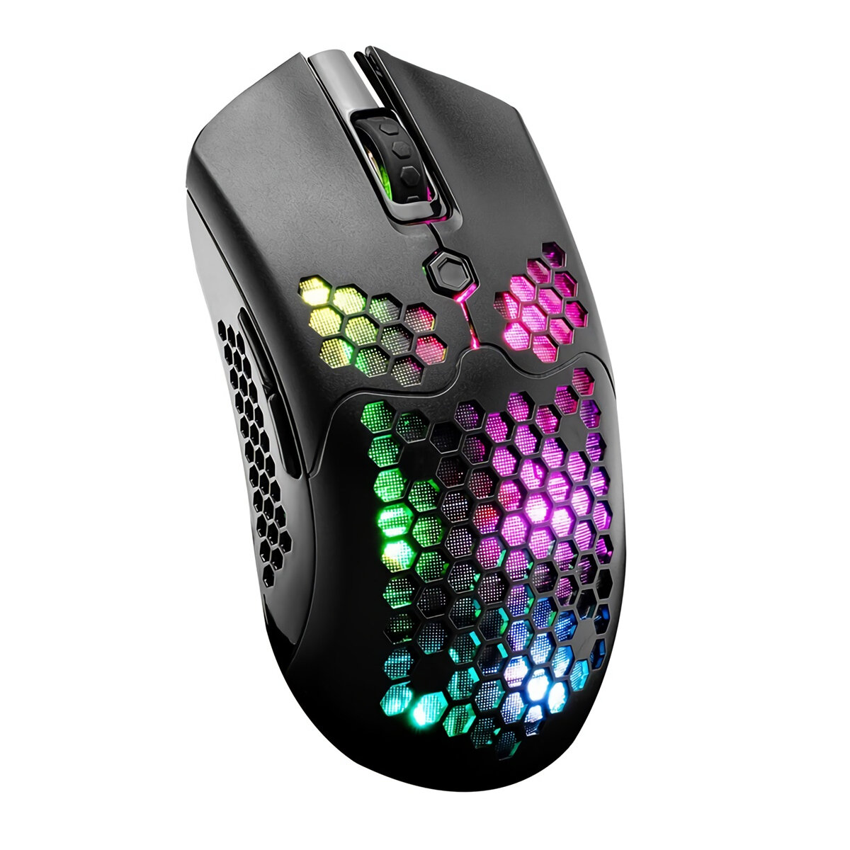 

ZIYOULANG X2 2.4G Wireless Gaming Mouse Hollow Honeycomb Rechargeable 12000DPI 7 Buttons Ergonomic RGB Optical Mice for