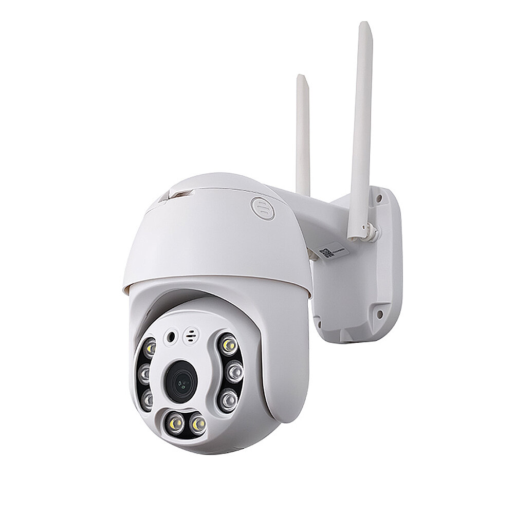 1080P HD 3MP PTZ-beveiligingscamera Tweerichtingsgesprek Mobiele bewakingscamera IR Nachtzichtopname