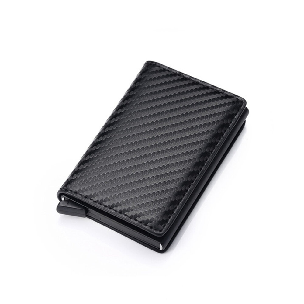 Retro PU Leather Money Wallet Large Capacity Anti Theft Credit Card Holder...