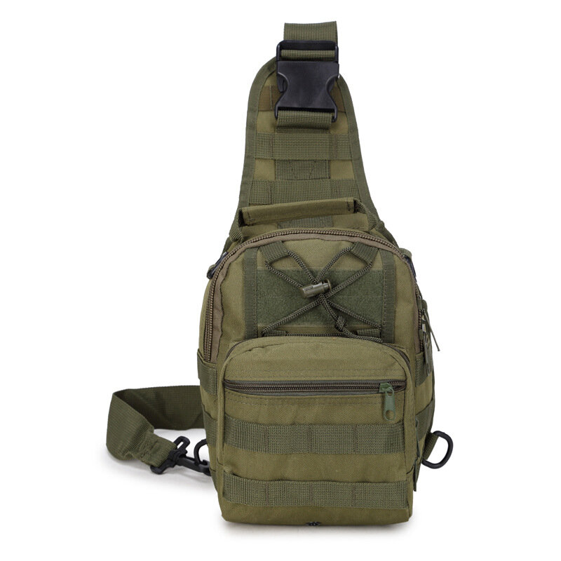 Oxford-Tuch-Brust-Rücken-Molle-Tasche Crossbody-Schultertasche Militär-Armee-Taktik-Tasche Outdoor-Sport
