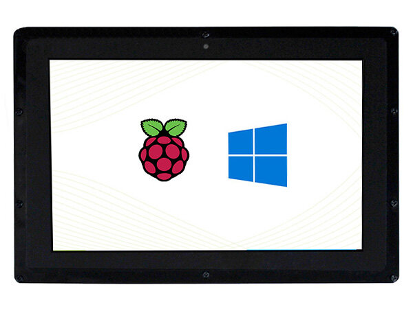 

10.1inch HDMI LCD(B) 10.1inch Capacitive Touch Screen LCD with Case 1280×800 IPS Touch Screen for Raspberry Pi Supports