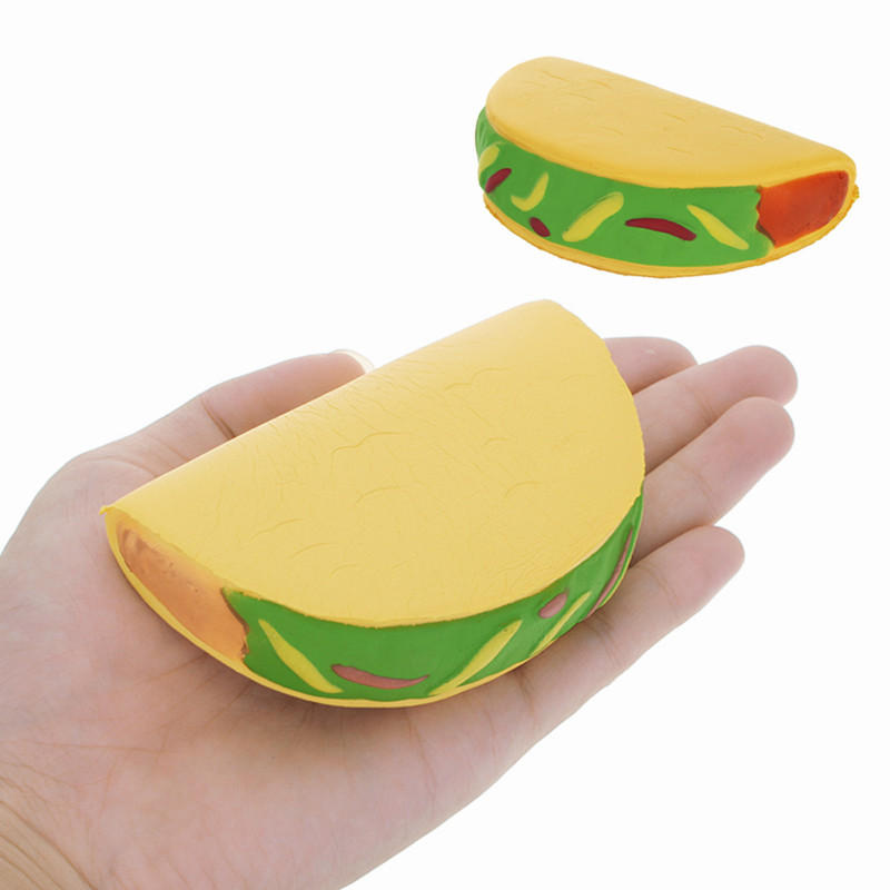 Squishy Taco Stuff 9 cm Cake Slow Rising 8s Collection Gift Decor Toy