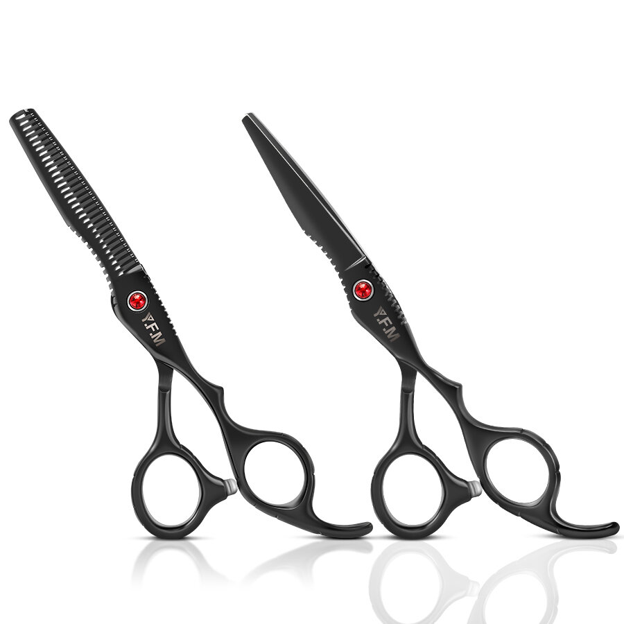 Y.F.M? 6Cr 6 inch Stainless Steel Salon Hair Scissors