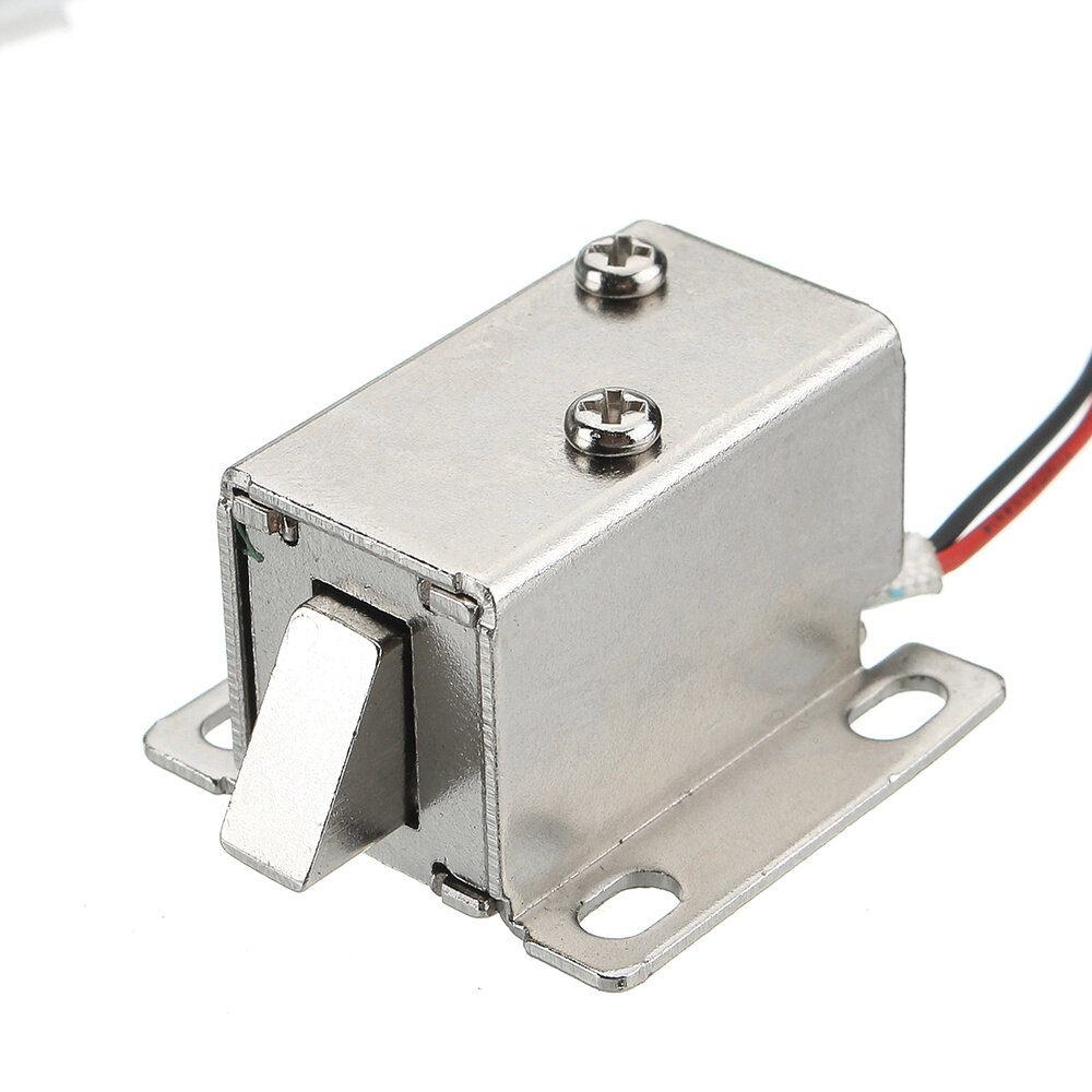12v Dc 0 43a Cabinet Door Drawer Electric Lock Assembly Solenoid Lock 27x29x18mm Us 5 24