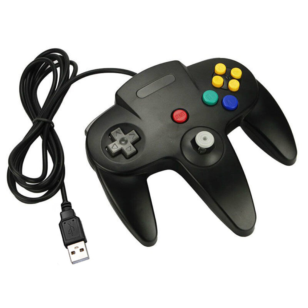 DATA FROG Classic Retro USB Wired Game Controller Gamepad Gaming Joypad voor Windows PC Mac