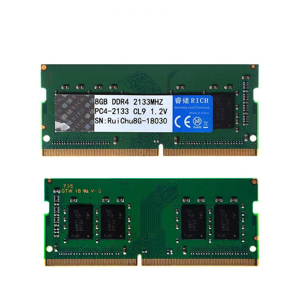 RuiChu DDR4 2400MHz 8GB RAM 2133MHzメモリーRam 1.2V 240pinメモリースティックメモリーカード