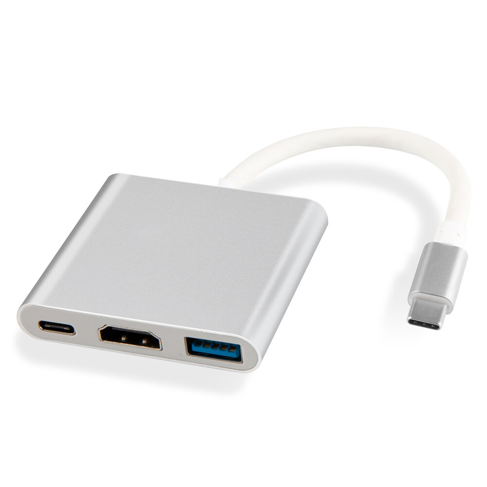 FD-L11 TYPE-C naar HDIMI-compatibiliteit USB3.0 PD Voeding 3-in-1 Docking Station ondersteuning Lapt