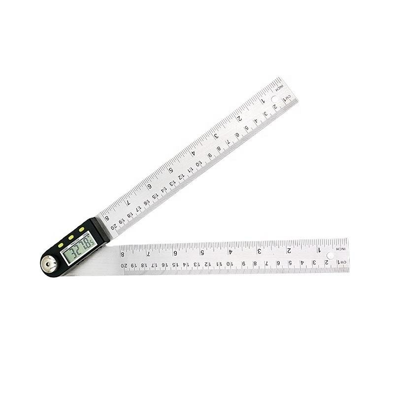 

200/300/500mm 8'' Digital Meter Angle Inclinometer Angle Digital Ruler Electron Goniometer Protractor Angle Finder