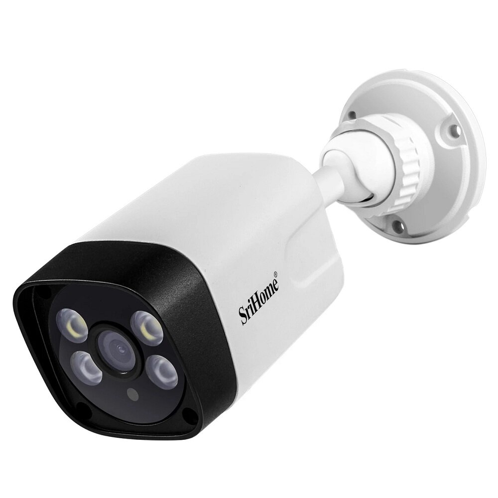 Srihome SH035 SH035B 3MP PoE IP Camera WiFi Wirless Outdoor Nachtzicht Smart Home Security Camera CC