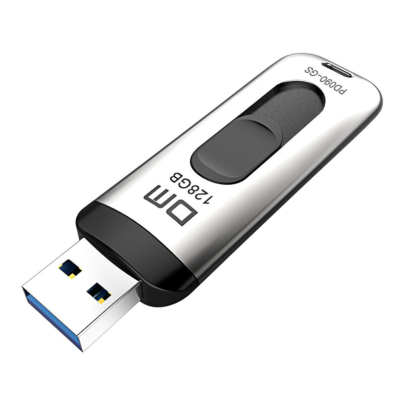 DM USB3.0 Flash Drive USB-schijf 64G 128G 256G Pendrive Portable Thumb Drive Metal U-schijf