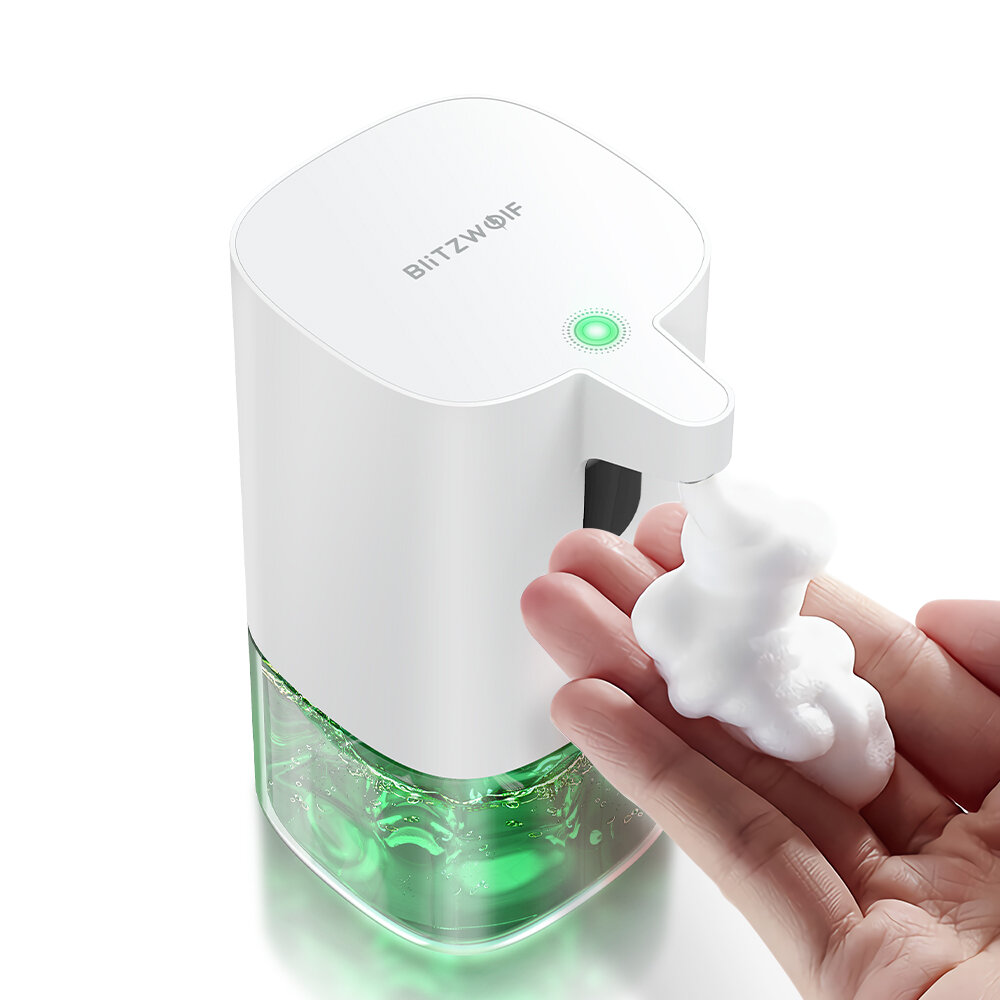

BlitzWolf® BW-FD2 300mL Automatic Foam Soap Dispenser Near-field Infrared Sensor IPX4 Waterproof Liquid Soap Dispenser F