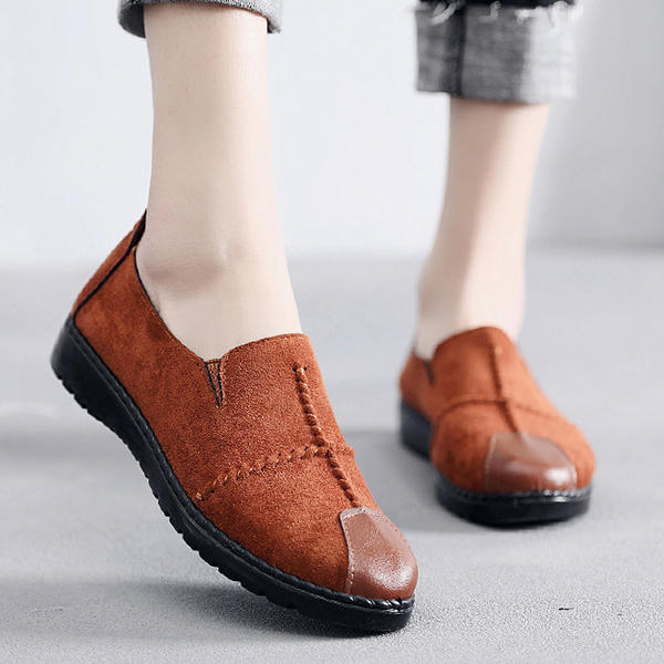 57% OFF on Women Casual Suede Soft Sole Loafers