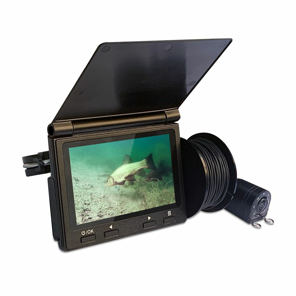 ZANLURE X6 4.3 inch 720P Fish Finder Underwater Fishing Camera 2600mAh 8 Pcs LED Light Vision Smart Sonar Sensor Display