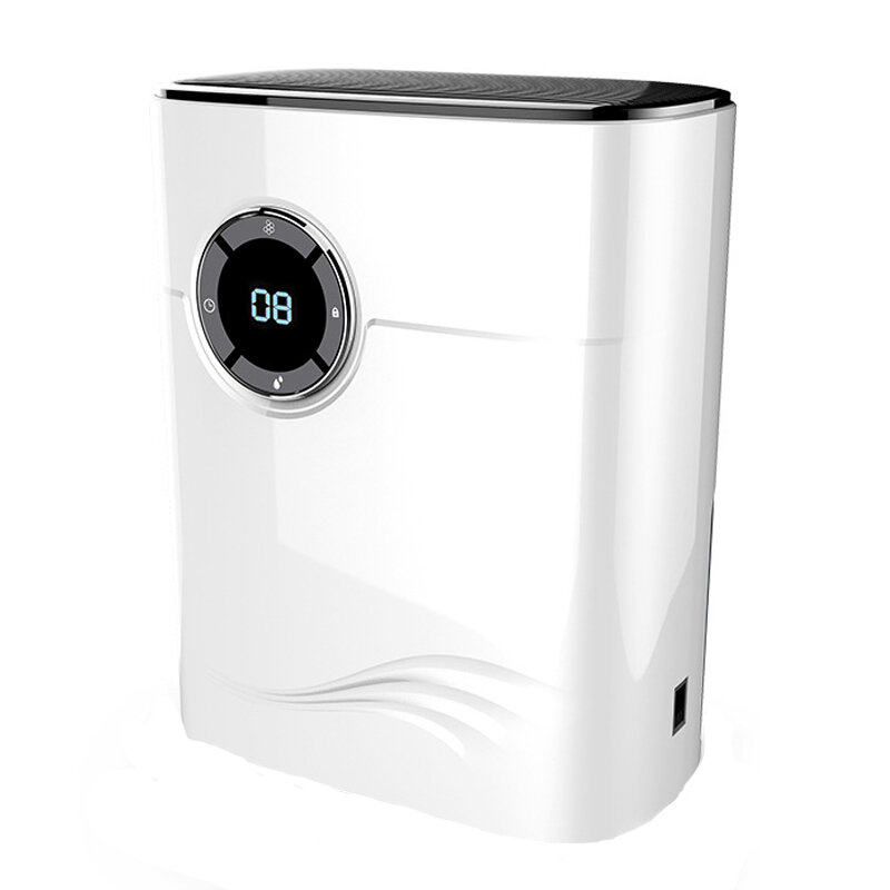 

42W 1200ml Portable Mini Negative Ion Dehumidifier Air Dryer Drying Moisture Timing Function for Home Office
