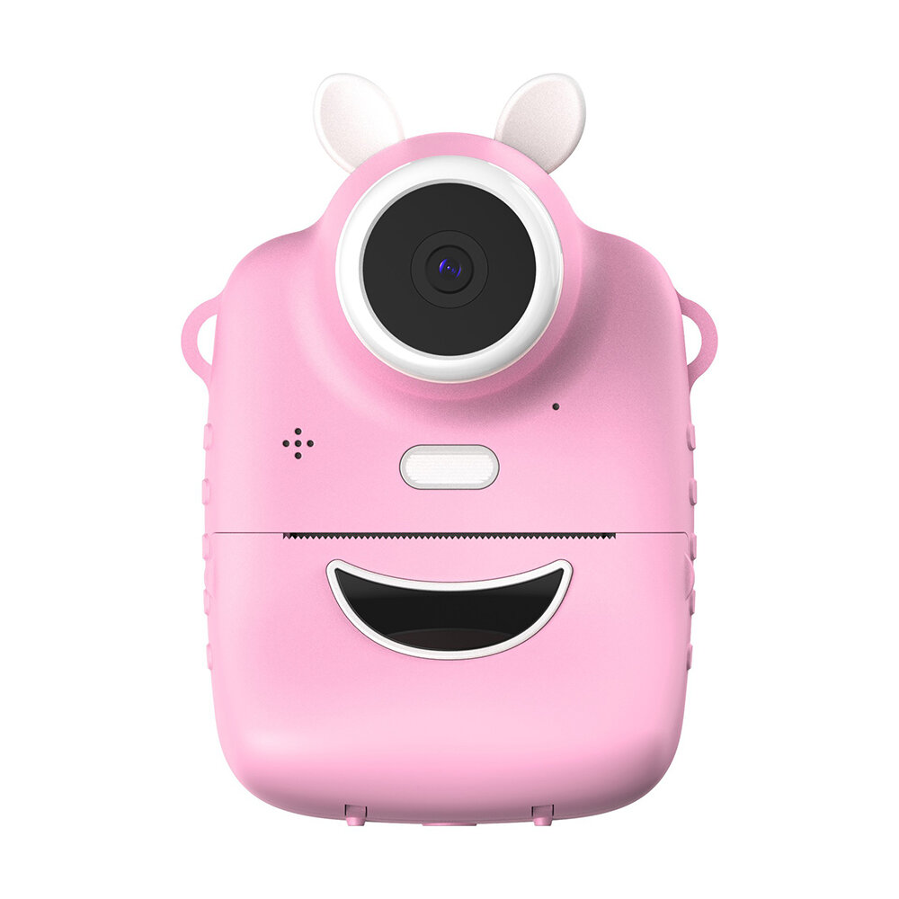 P1 Kinderen Instant-camera 1080P HD 2.4-inch Scherm Instant Printing Camcorder met MP3 voor Polaroid Mini Digitale Cam