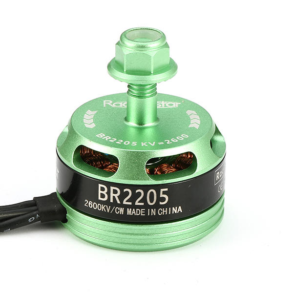 

Racerstar Racing Edition 2205 BR2205 2600KV 2-4S Brushless Motor Green For 220 250 260 RC Drone FPV Racing