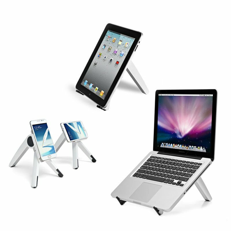 Universeel Draagbaar Stand Holder Voor Iphone Samsung Smartphone 3 "-6" iPad Tablet 7 "-10" Laptop O