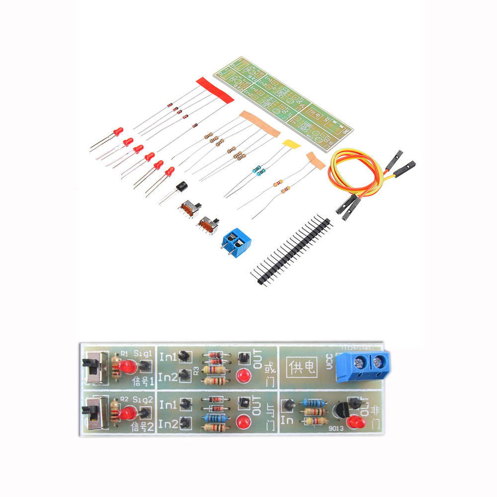 Digital Electronics Starter kit with Logic Gates and Accessories