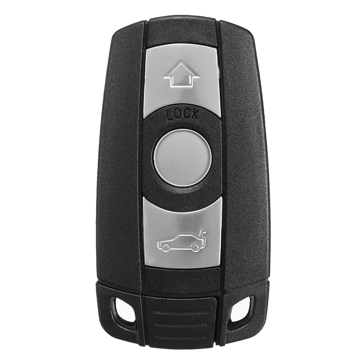3 knoppen afstandsbediening sleutelhanger met sleutel voor BMW 1 3 5 6 7 serie E90 E92 E93