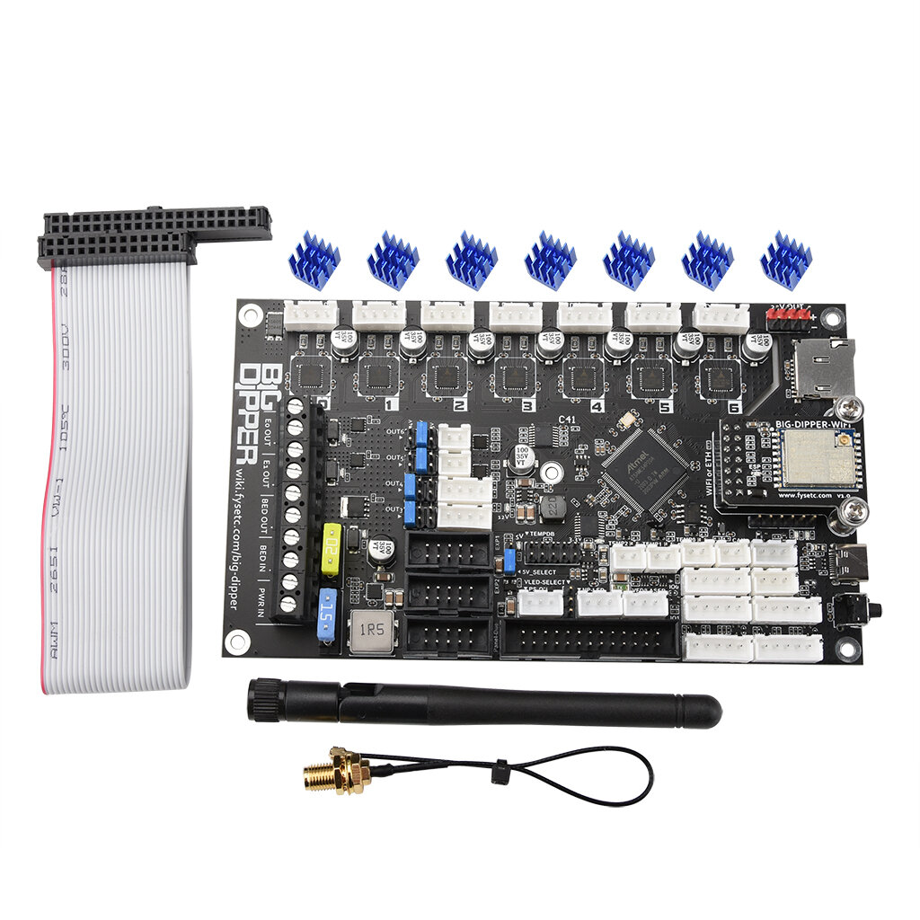 FYSETC® VORON 2.4 BIG-DIPPER Motherboard Set Kit Duet3 mini5+ Upgraded Motherboard with/without LCD Screen for VORON 3D