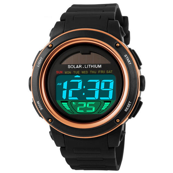 SKMEI 1096 LED Date Chronograph Waterproof Men Sport Watch