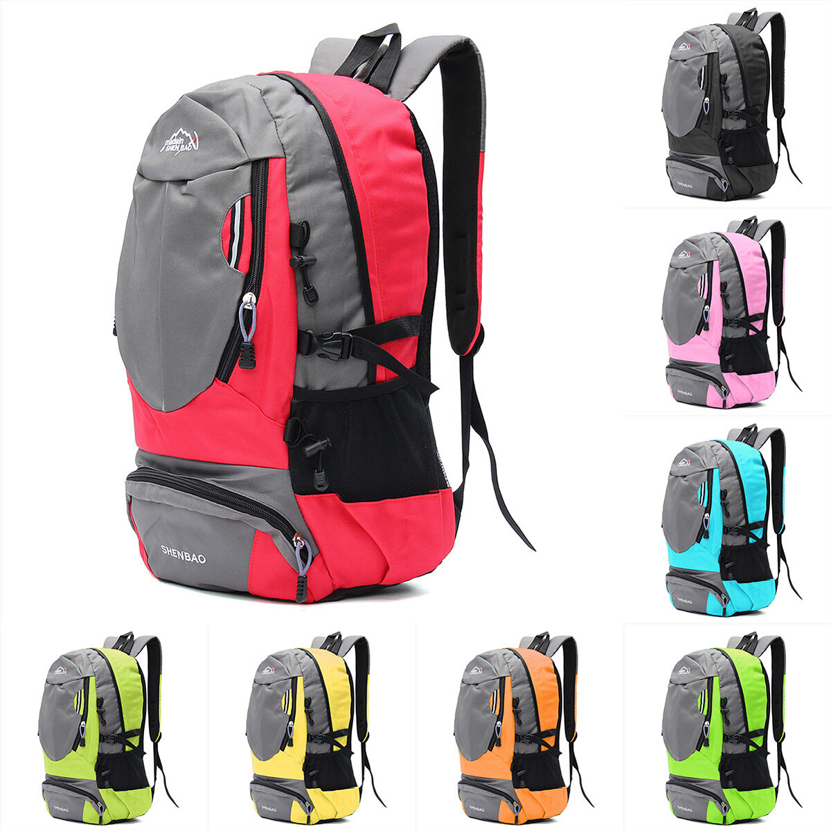 35L Campeggio sportivo zaino da viaggio trekking spalla zaino borsa per portatile pacchetto unisex