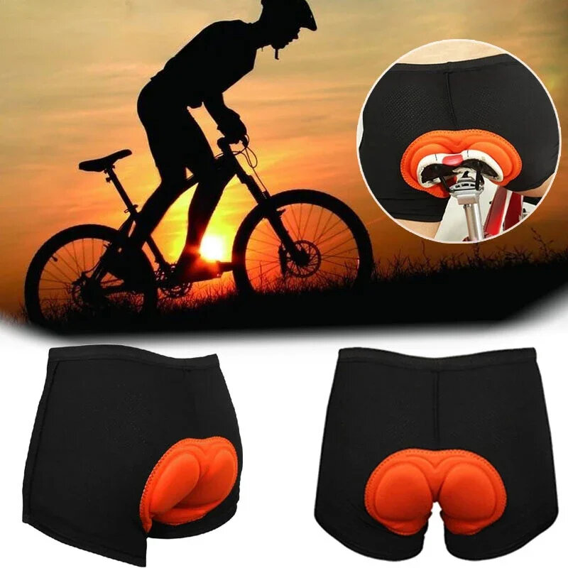 

TENGOO Cycling Shorts Breathable Shockproof Comfortable Underpants Sponge Gel 3D Padded Cycling Pants for Bicycle Motorc