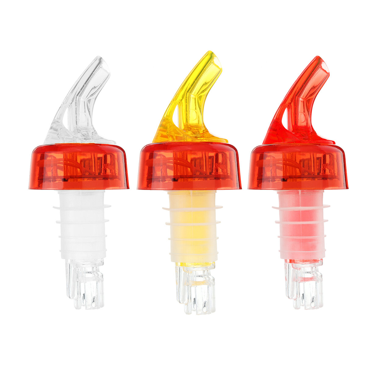 

Spout Bottle Bar Beverage Dispenser Quick Shot Spirit Nip Tool Home Illuminated LED Colorful Pourer