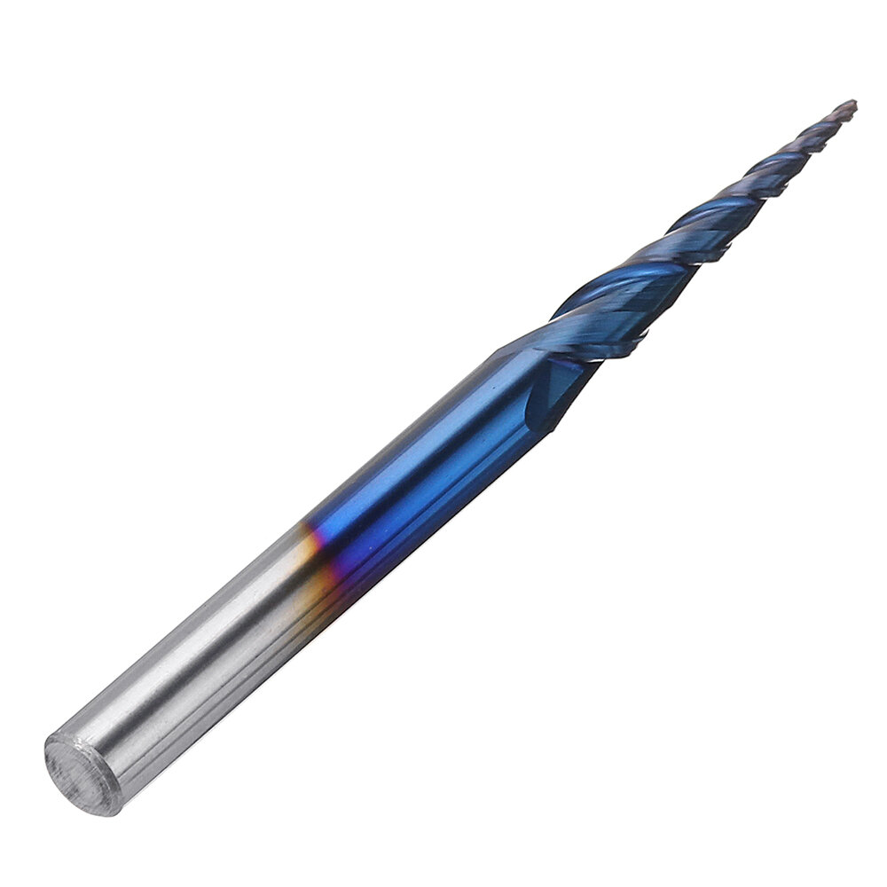 Drillpro NACO-blauw 2 groeven Kogelfrees R0.25/ R0.5/ R0.75/ R1.0 *15*D4*50 Frees